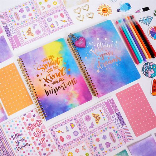 DIY Journal Kit for Girls Cute Journaling Art Crafts Gifts