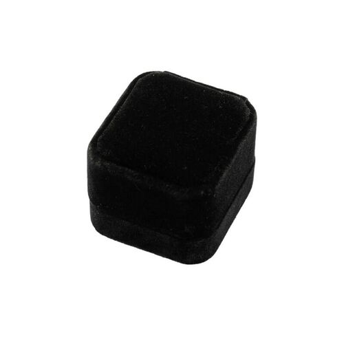 Square Red Engagement Velvet Earring Ring Box Organizer For
