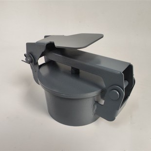 压盖碳钢常压手孔dn1管道清洗检修圆形扣压式快开门观察孔