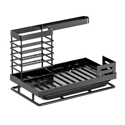 Large Dish Rack with Utensil Holder Dish Drainer with