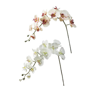 110CM 11 Heads Silk Orchid Phalaenopsis Flowers DIY Wedding