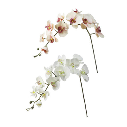 110CM 11 Heads Silk Orchid Phalaenopsis Flowers DIY Wedding