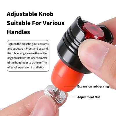 Waterproof Rechargeable Bike Handlebar Light Fashionable Roa