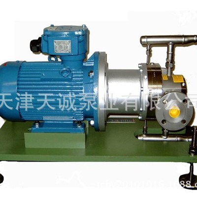 钽合金齿轮泵TTD/铌合金齿轮泵/高粘度齿轮泵/计量齿轮泵/