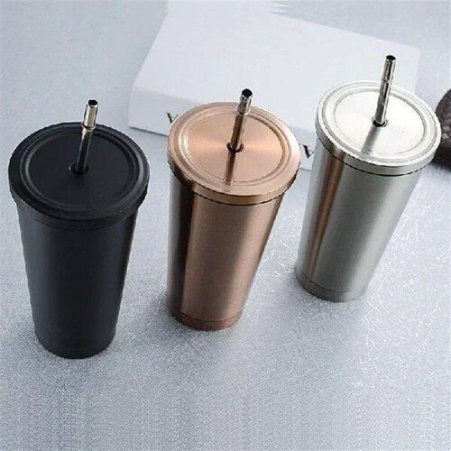 500ml Stainless Steel Coffee Mug Thermo Mug with Lid Beer