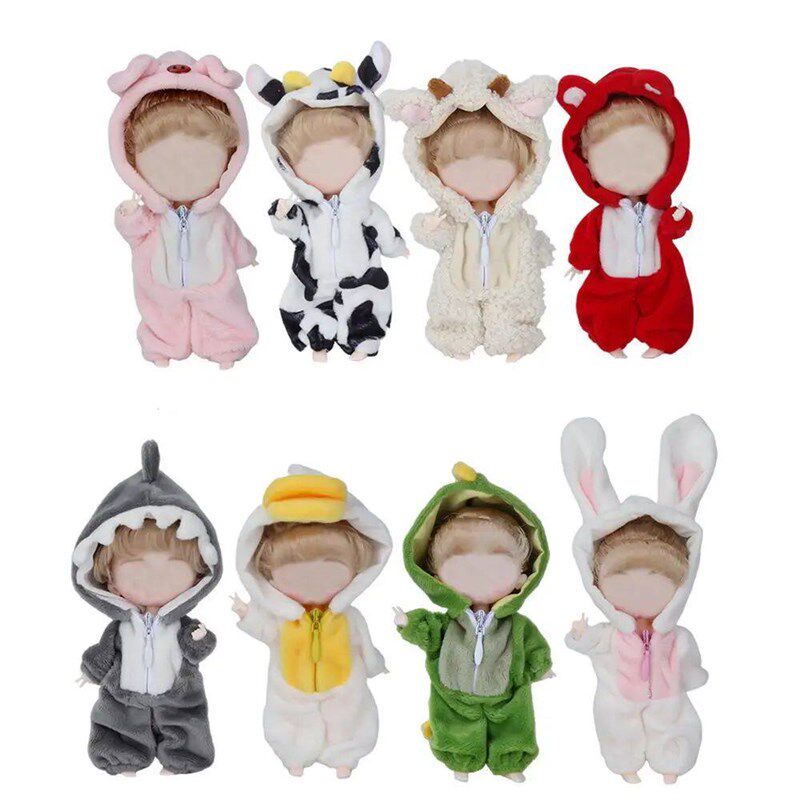 Pijama bonito roupas para meninas, roupa animal, figura mini - 实物图