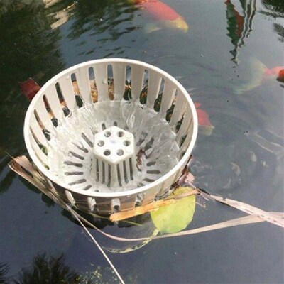 50/75/90/110mm Filter Koi Pond Drain Skimmer Easy Leaf