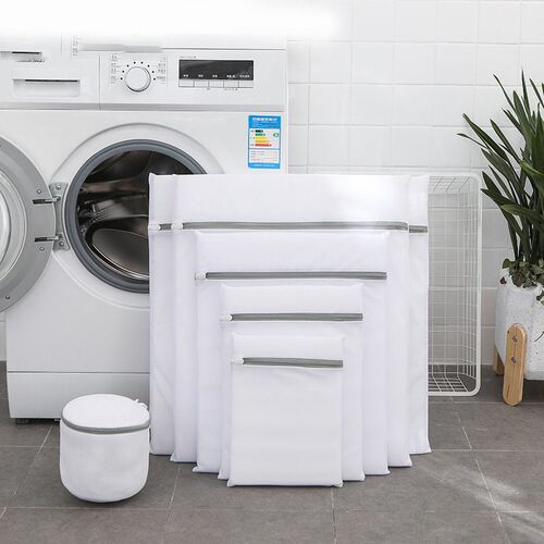 11 Size Mesh Laundry Bag Polyester Laundry Wash Bags Coarse