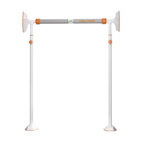 the door on the horizontal bar pull-up exercise equipment