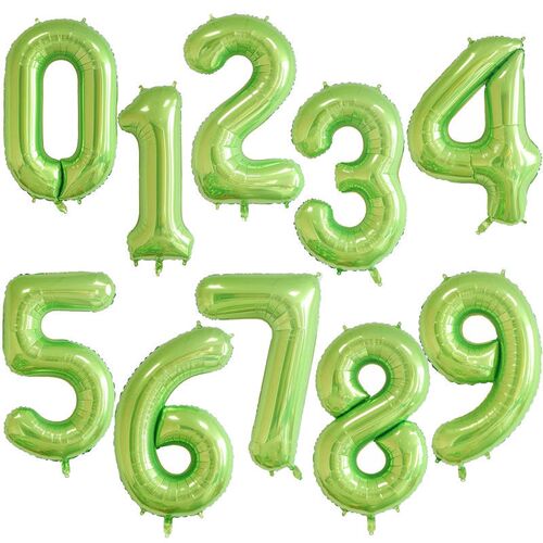 40Inch Big Foil Birthday Balloons Helium Number Balloon 0-9