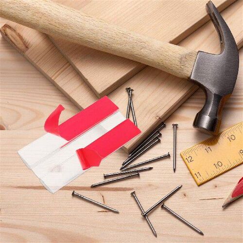4pcs Self Adhesive Soft Shaft Hinges Clear Acrylic