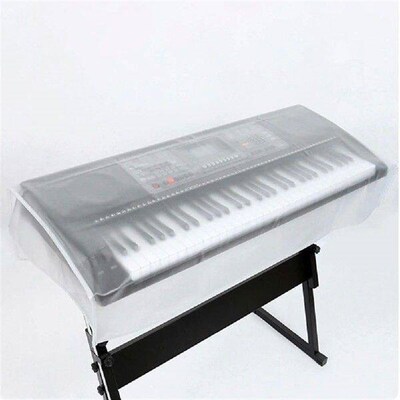 61/88 Keys Transparent Frosted Piano Cover Digital Piano