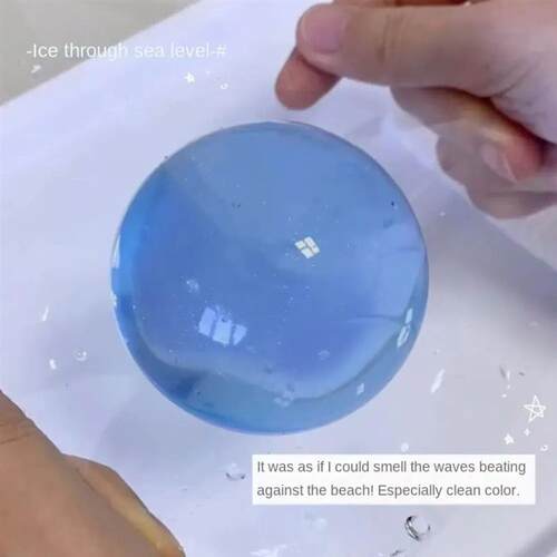 Taba Squishy Transparent Water Ball TPR Slow Rebound Bubble