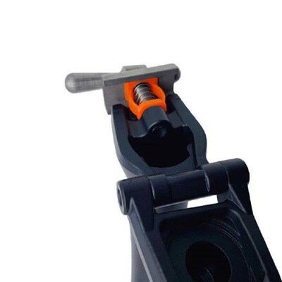 2 Pieces C Buckle Plastic Folding Bicycle Replacing Part