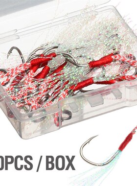 DONQL 5/10/20pcs Fishing Hooks Set Barbed Single Circle Carp