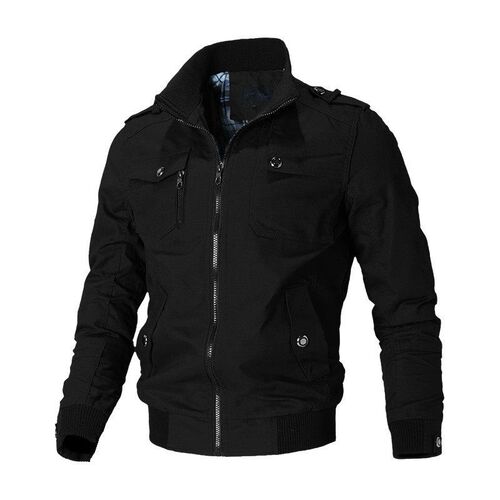 Fit Zipper In Stock Plain tton Casual Side Slip Pocket Youth