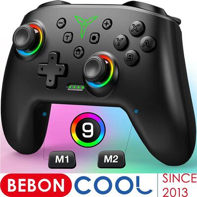 Wireless Switch Pro Controller with Joystick Double Vibratio