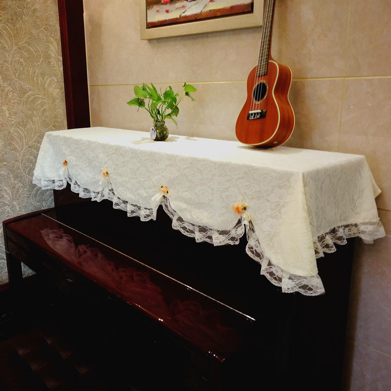 启颜 田园蕾丝钢琴半披 层钢琴罩钢琴钢琴防尘布钢琴盖布,居家布艺,钢琴罩,淘宝优惠券,粉丝福利购,淘宝优惠卷