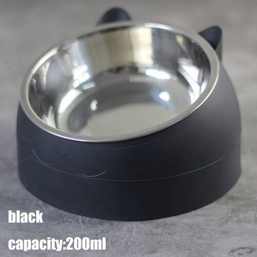 Cute Dog And Cat Bowl To Protect The Cervical Spine 15 Degre