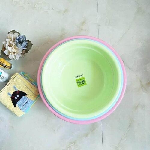 Candy-colored square thickened basin, suitable for baby face