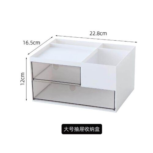 desktop storage box office stationery students home drawer