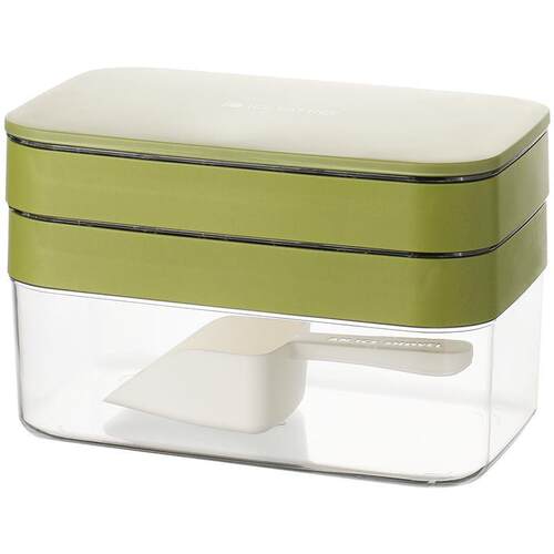 Ice Cube Trays Silicon Bottom Ice Cube Storage Container Box