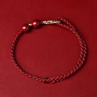 Benmingnian Red Rope Brlet Female Unlimited Rich Woven Hand