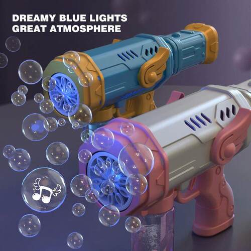 Bubble Gun Automatic Water Electric Bubble Machine Children