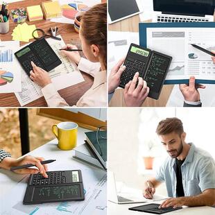 Scientific Calculator with Notepad 10-Digit Large Display Of