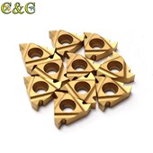 Carbide Inserts Internal 10pcs Turning AG60 Thread tool 16IR