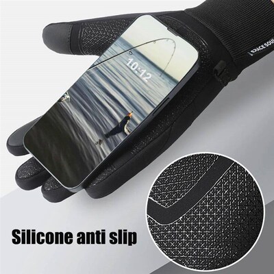 Winter Mens Womens Warm Gloves Windproof Waterproof Touchs