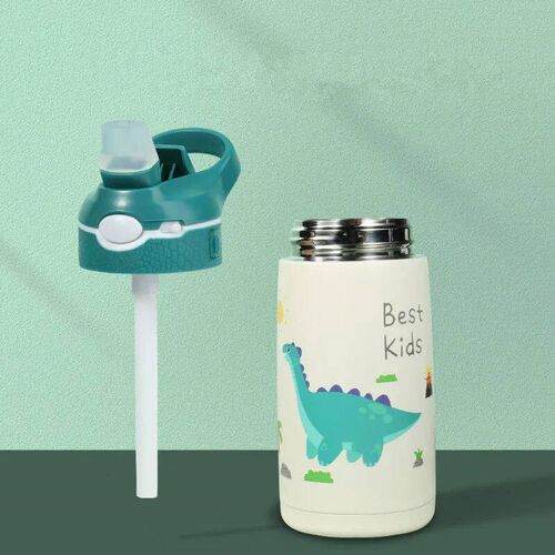 400ML Children Thermos Water Bottle Kids Thermos Mug Baby Du