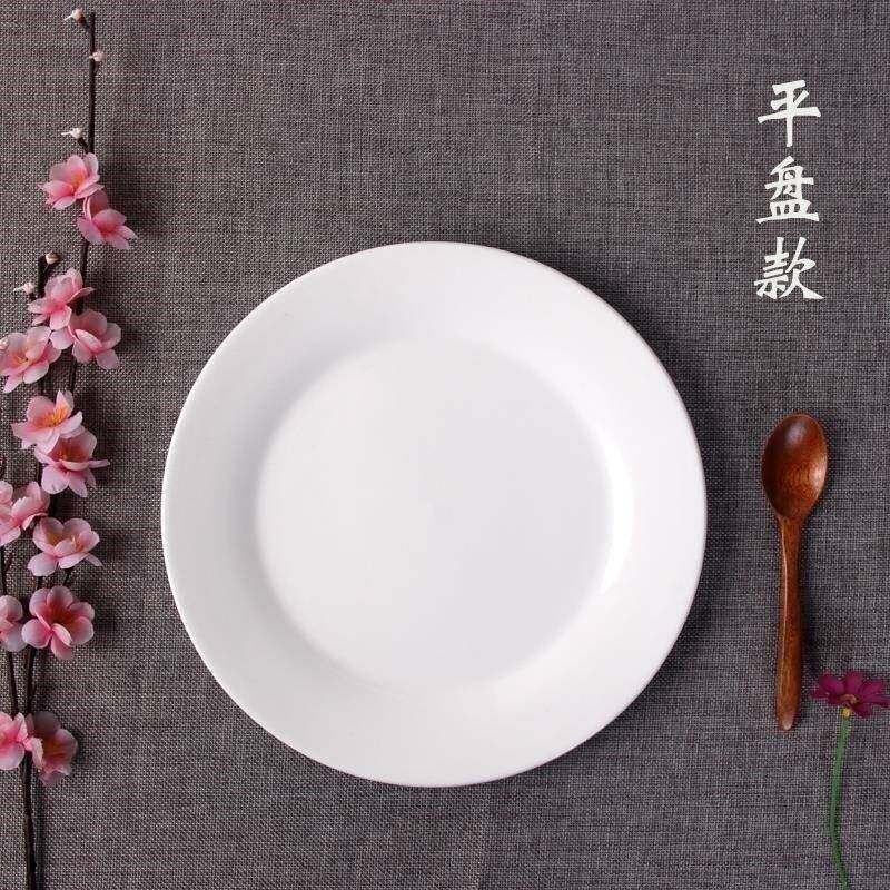 household small plates, microwave oven, flat plate, tablewar