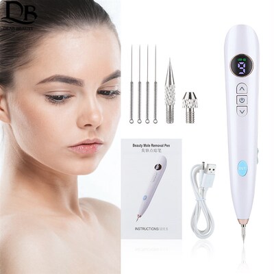 Skin Tag Remover Warts Eliminator Lcd Plasma Pen Papillomas