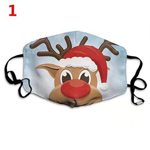 Christmas adults unisex face masks windproof mask party 圣诞