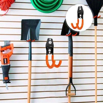 4 Pcs Wall Tool Hook Ladders Utility Hooks Broom Garage