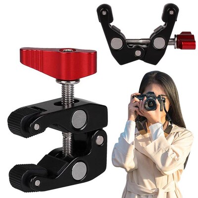 Magic Arm Clamp with 1/4in 3/8in Hole Articulated Arm Crab C
