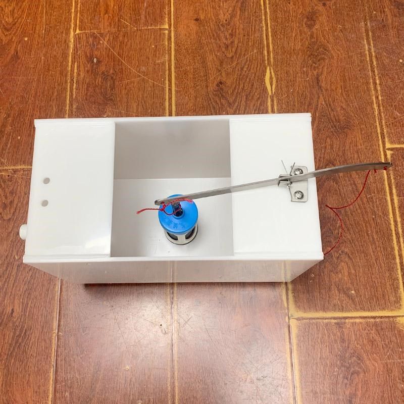 学校厕所蹲坑拉绳式冲水箱PP塑料加厚箱体不锈钢手拉杆防破坏耐用,家装主材,卫浴水箱,淘宝优惠券,粉丝福利购,淘宝优惠卷