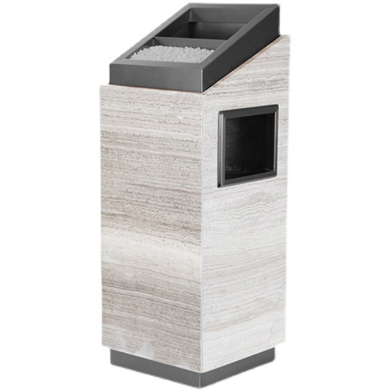 大理石垃圾桶方形不锈钢售楼部酒店宾馆大堂电梯口楼道走廊烟灰桶,家庭/个人清洁工具,垃圾桶,淘宝优惠券,粉丝福利购,淘宝优惠卷