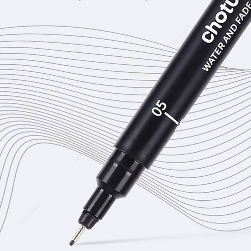 Black Micro Pens,15 Sizes,Waterproof Archival Ink,Fine Point