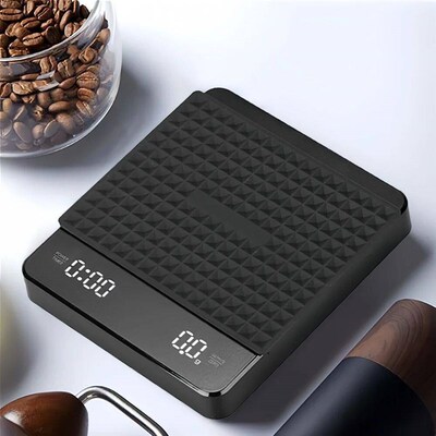 High-precision Electronic Coffee Scale with Waterproof Pad L