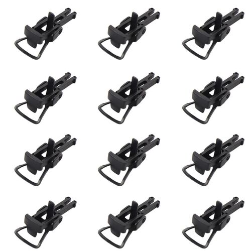 Evemodel 12pcs Model Trains HO Scale 1:87 NEM Couplers Coupl