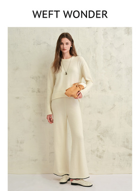 WEFT WONDER 2026年早春新款泰迪系列圆领厚绒上衣