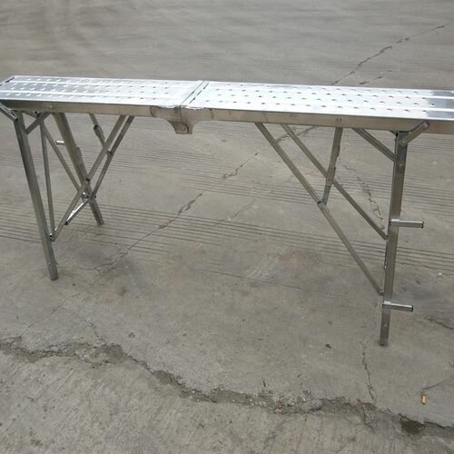 折叠马凳脚手架移动升降平台装修抹灰梯子