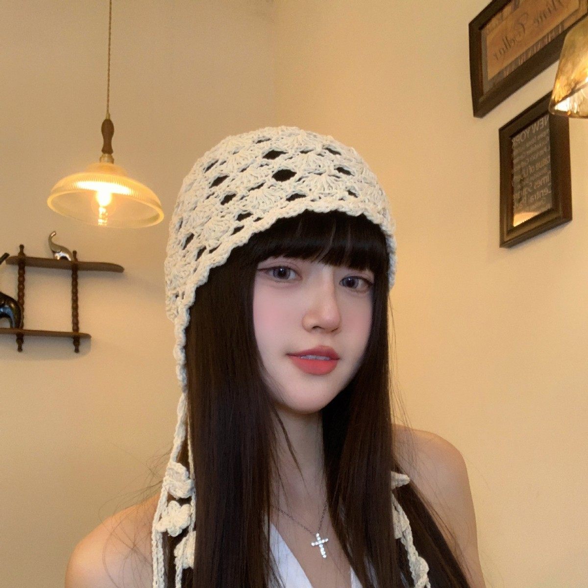 手工钩织镂空帽子女春夏季民族风流苏包头帽透气显脸小针织套头帽,服饰配件/皮带/帽子/围巾,DIY编织材料包,淘宝优惠券,粉丝福利购,淘宝优惠卷