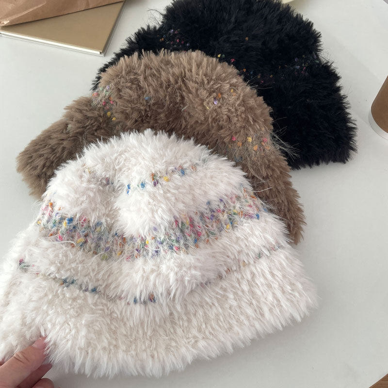 糖豆水桶帽加绒毛线帽大头围帽子女2024新款冬季显脸小护耳针织帽,服饰配件/皮带/帽子/围巾,帽子,淘宝优惠券,粉丝福利购,淘宝优惠卷