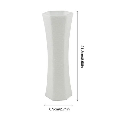 Nortic Plastics Flower Arrange Vases Unbreakable Ornaments P