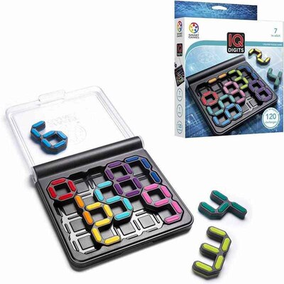 iq digit puzzle Math Deduction Travel Game toys for Ages 7