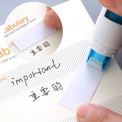 1pc PLUS Norino Scroll Double Sided Tape Journal Tool Point