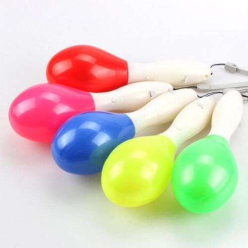1pc Random Color LED Sand Hammer Plastic Toy Neon Sensory Sh